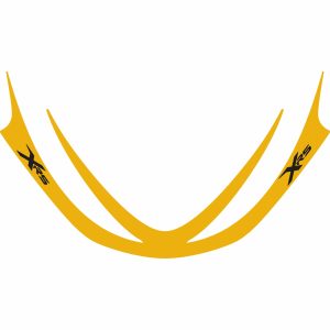XRS YOUTH VISOR DECAL
