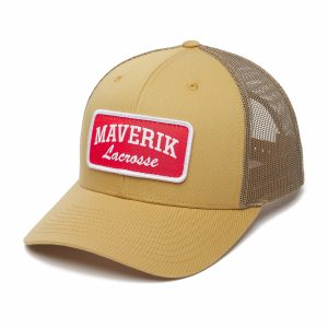 MAVERIK TRUCKER HAT - AMBER GOLD